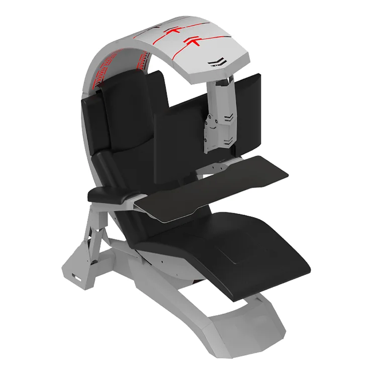 Iw-c4 Most Popular Indoor Furniture Computer Chair Workstation With Recline And Support 1 - 3 Monitors