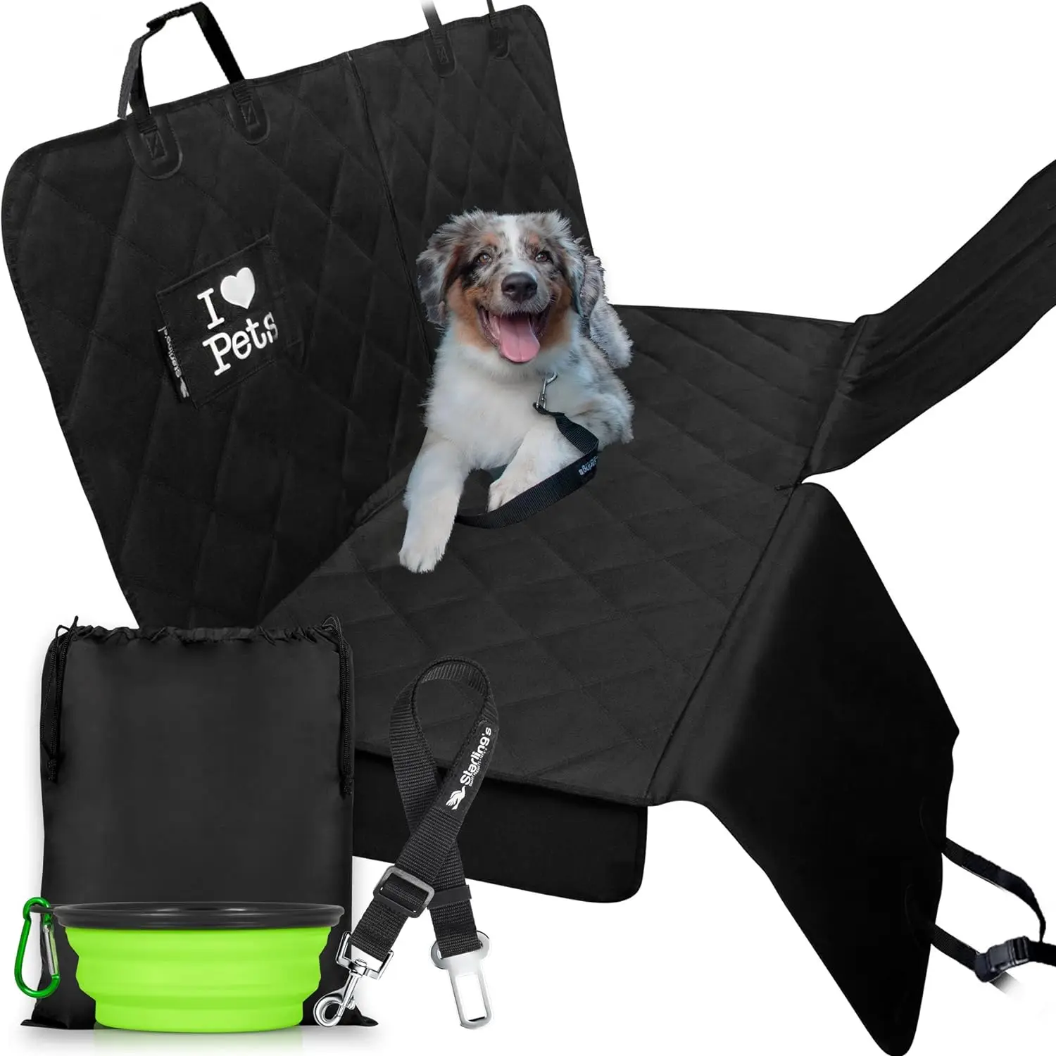 

STLFNew Fashion Pet Car Seat Covers Large Comfortable Hammock for Trucks Suvs and Outdoor Trip Dog Car Seat Cover