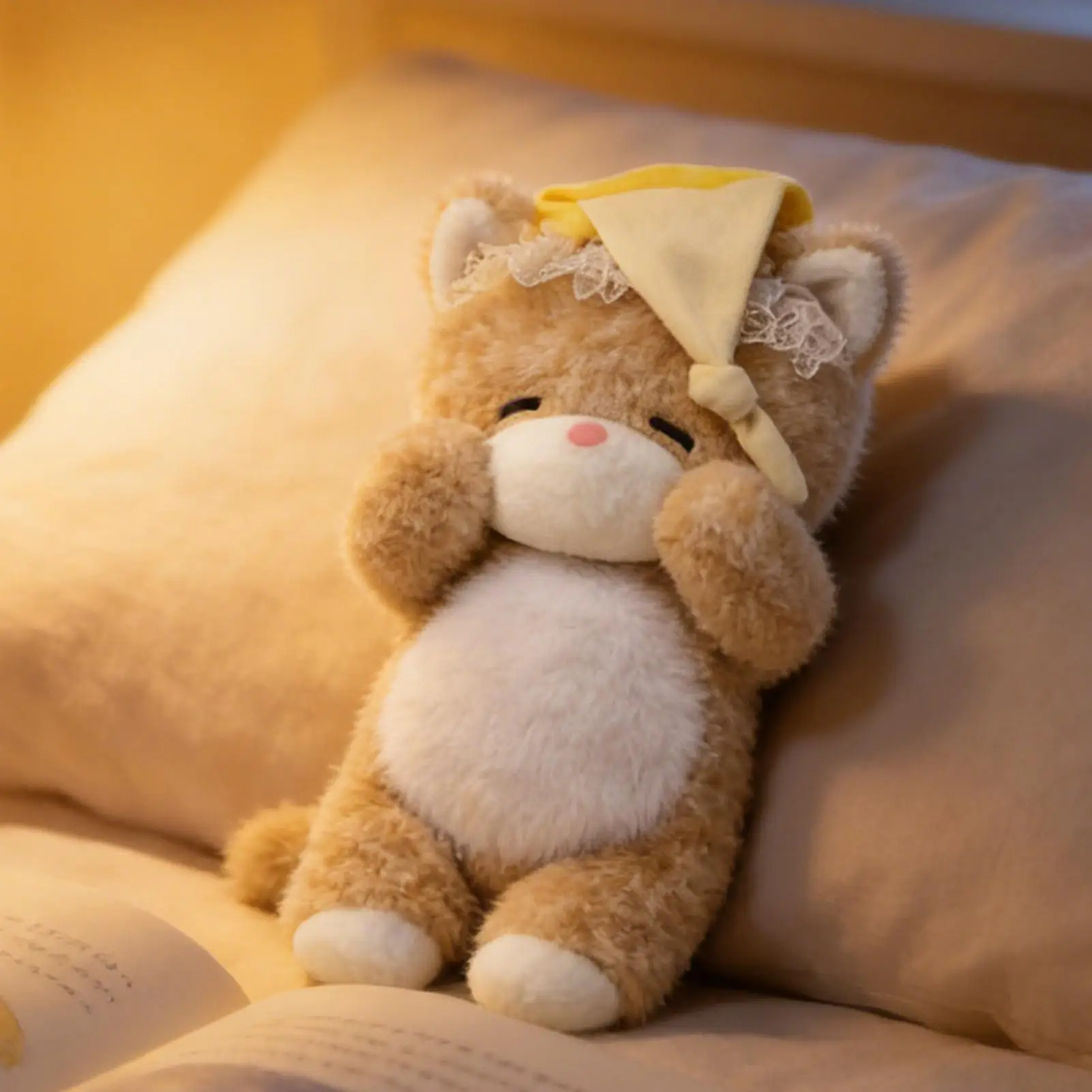 

Cute Sleepy Toy Doll Toy Realistic Stuffed Cat Animal Kawaii Plushie Toy Cartoon Anime Cat Plush Decoration Gift