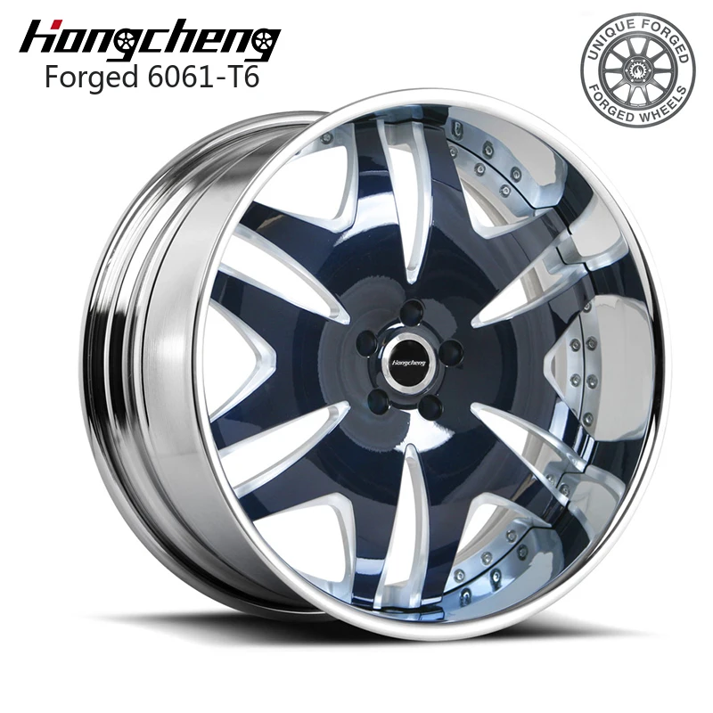 

26 Style Manufacturer Direct Sales High-Quality Automotive Alloy Forged Wheels Black Red Fashion Design