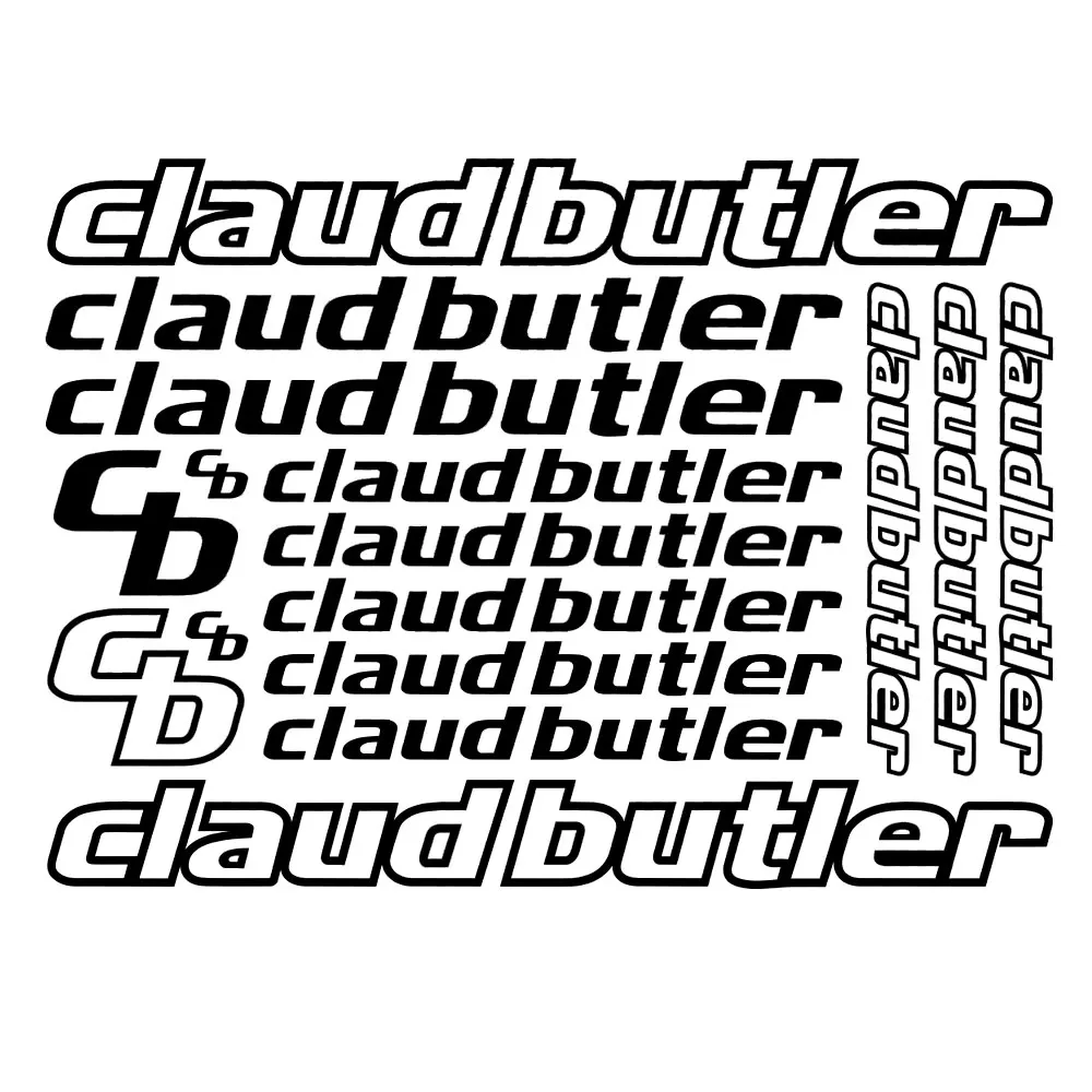 for Claud Butler Vinyl Decal Stickers Bike Frame Cycle Cycling Bicycle