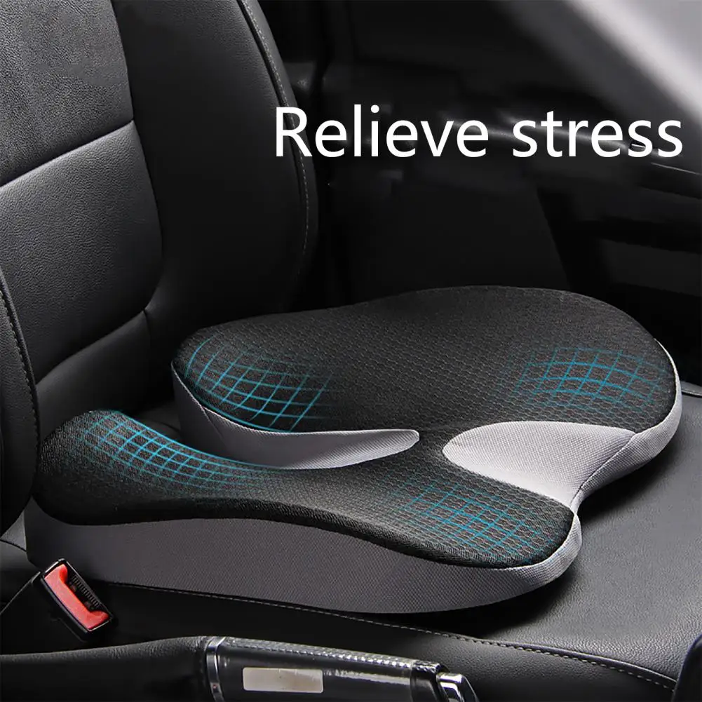 Car Seat Cushion Non Slip Orthopedic Memory Foam Prostate Cushion for Tailbone Sciaticaback Pain Relief Comfort Chair Car Seat