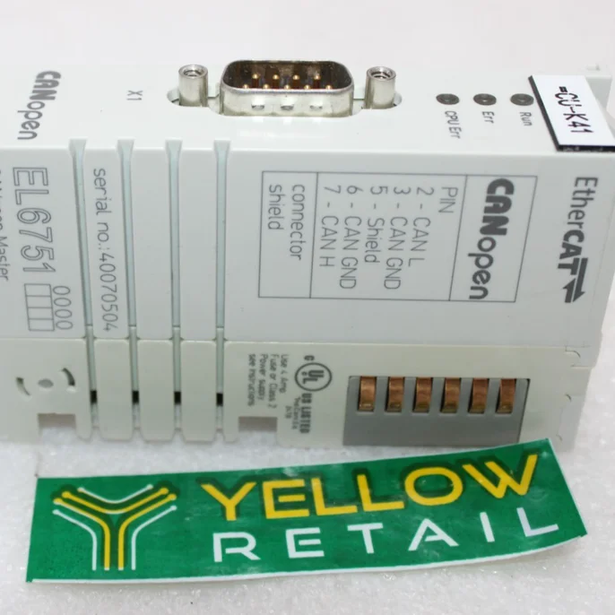 Beckhoff El6751 Communication Terminal New    Industrial Automation Programmable Control Plc Systems