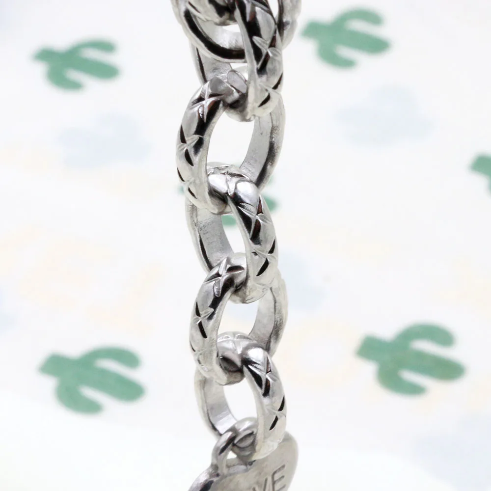 Серебристый металлический ремешок для смарт-браслета Xiaomi Mi Band 7 6 / Mi Band 5/ Mi Band 8, Сменные аксессуары, цепочка из нержавеющей стали