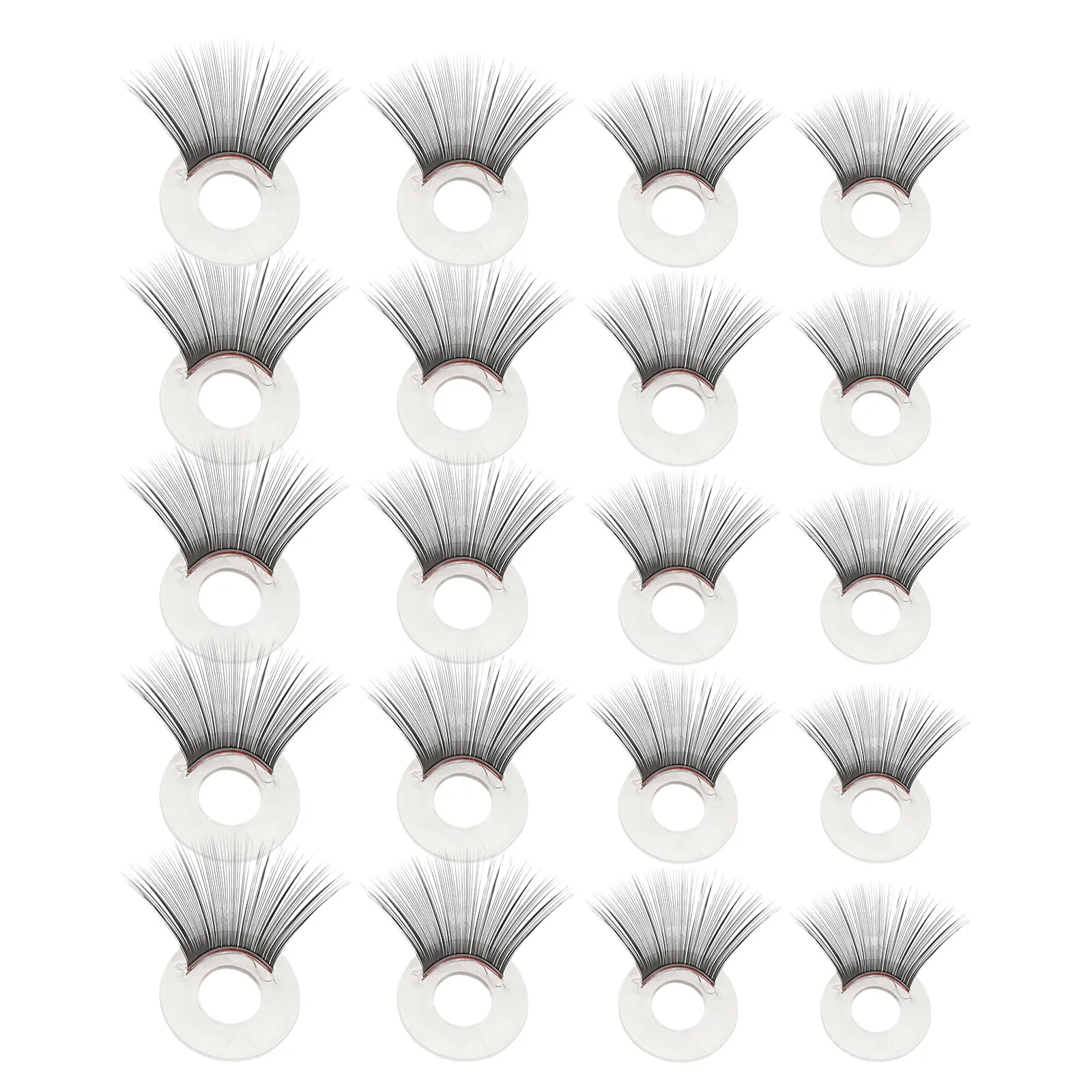 

20 шт. универсальных ресниц для вязания крючком, разных размеров (12 мм, 14 мм, 16 мм, 18 мм), материалы для амигуруми, для изготовления мягких игрушек, медведей, кукол