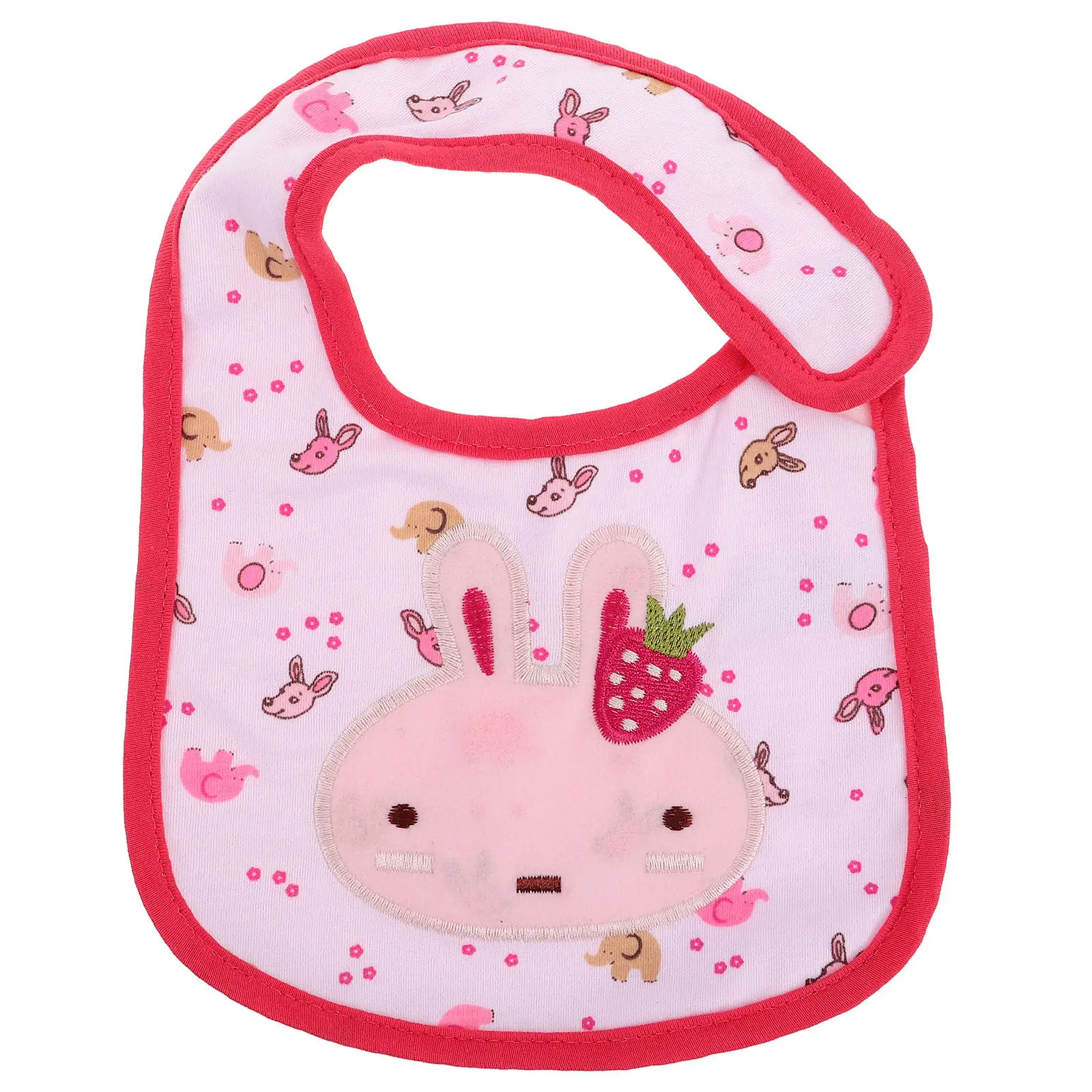 

Baby Bibs White Items Newborn for Boys Girls Drooling Feeding Waterproof Absorbent