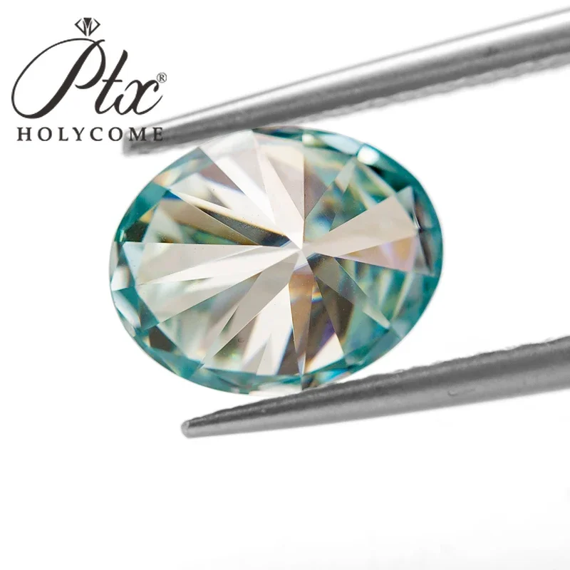 Forma ovalada 100% Moissanite piedra suelta multisize fábrica al por mayor joyería fina piedras preciosas diamantes con GRA VVS1 para mujeres