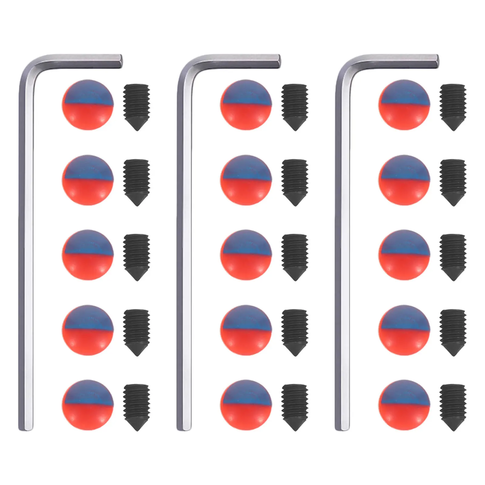 

1 Set Faucet Handle Hole Plugs Hot Cold Water Indicators Kitchen Sink Tap Accessories Bathroom Faucet Fitting Replacement Parts