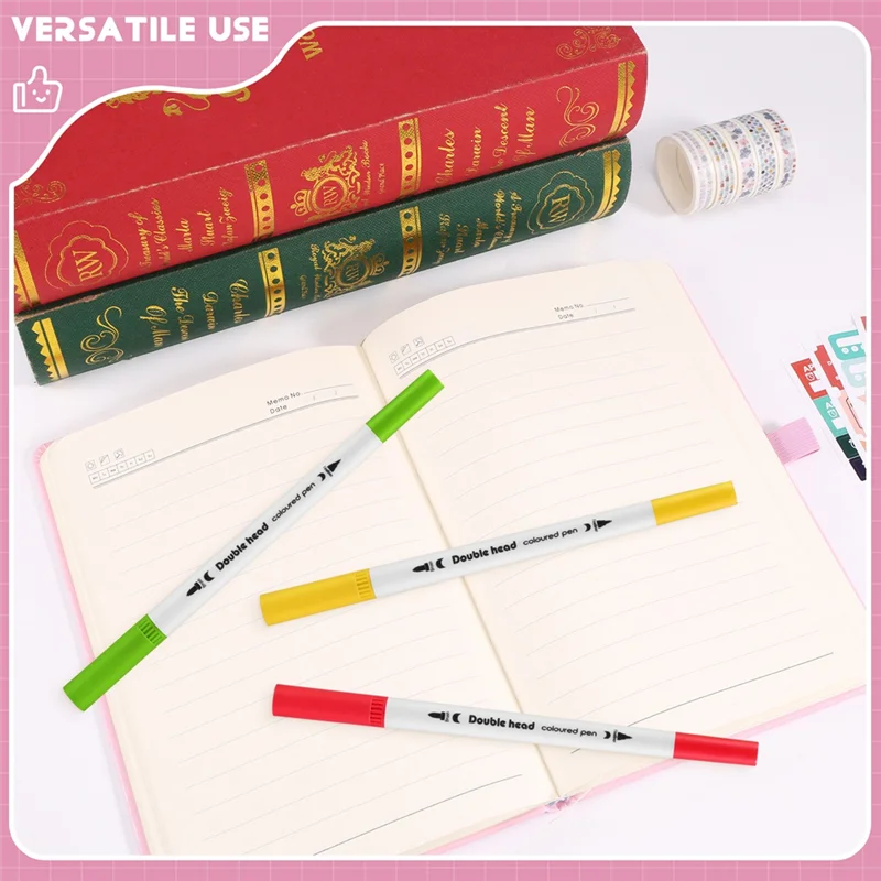 

A5 Hardcover Dotted Journal Notebook With 184 Numbered Pages,Dotted Journaling Kit For Beginner