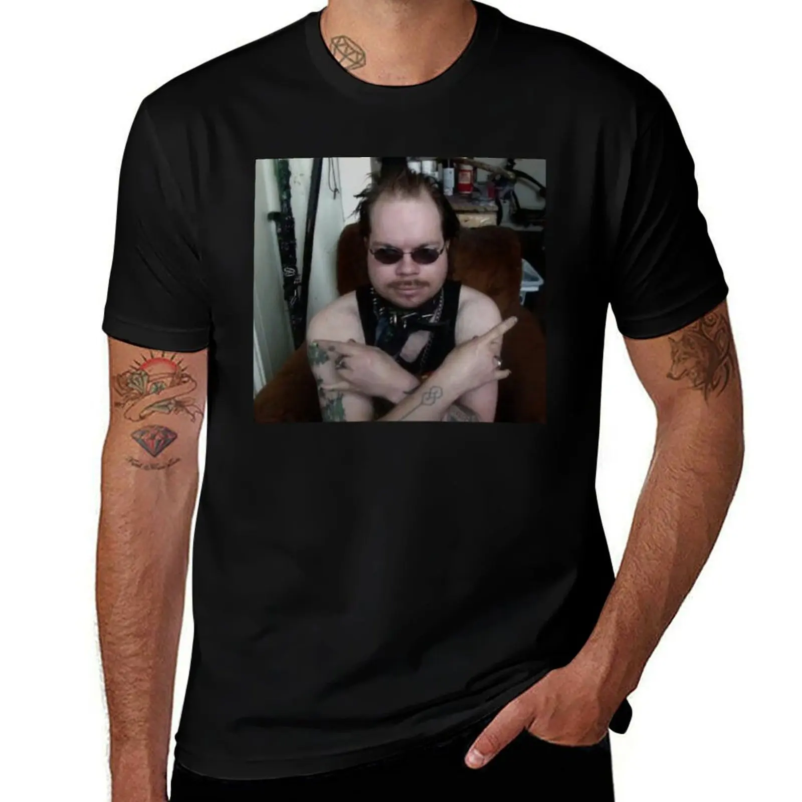 

KingCobraJFS Rockstar Badass Cobes King Cobra Casper Gothic Badboy TWU T-Shirt man t shirts for men man t shirt summer