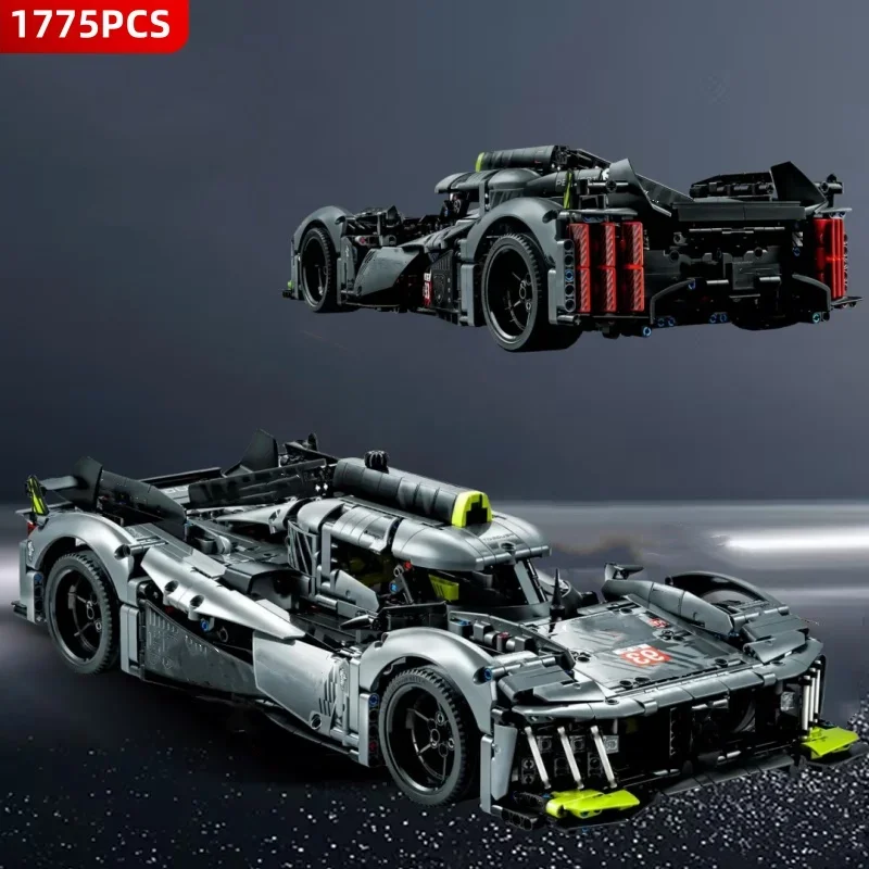 Supercar Blocks 1775pcs 9X8 24H Super Racing Car Leo Mans Building Toys Hybrid Hypercar Model Kids Adult Gifts Compatible 42156