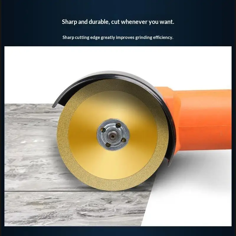 Diamond Grinding Polishing Disc 100mm High Wear Resistance 1PCS Grinding Blade for Angle Grinder Road Repair Concrete Grinding