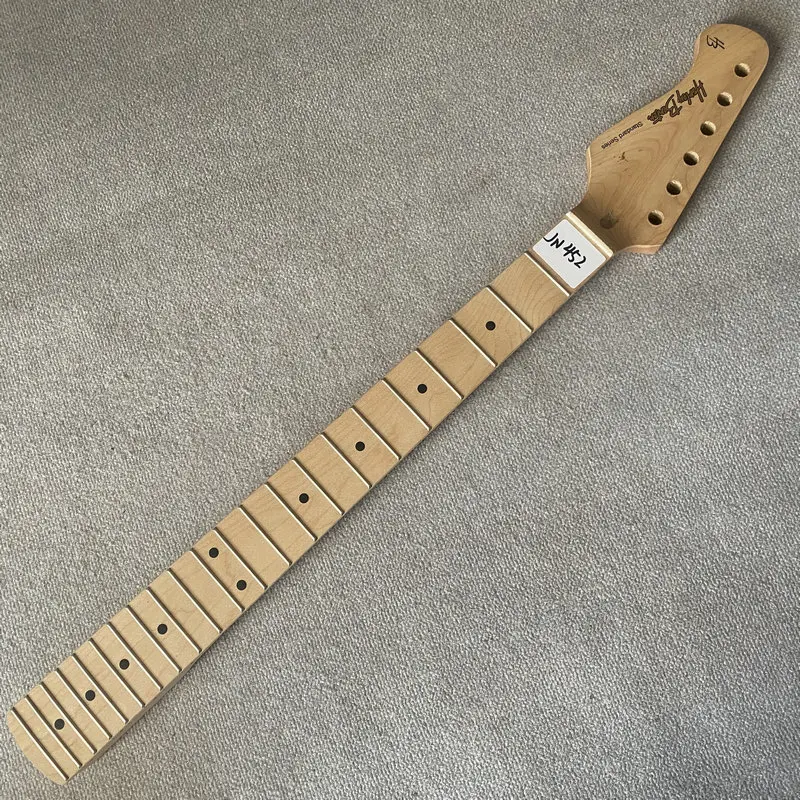 jN452 Left Hand Genuine HB 6 String ST Electric Guitar Neck 22 Frets Maple Wood 648MM Short Scales  DIY Part