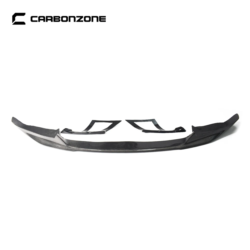 Carbon Fiber MP Style Front Bumper Lip Lower Shovel for BMW X6 F16 Trunk Splitter Car Body Kit