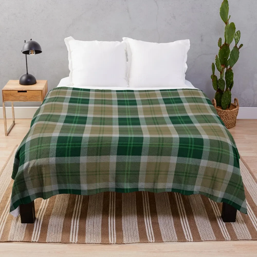 

Bannockbane Green Variant Tartan Throw Blanket Retros Beautifuls Stuffeds Blankets