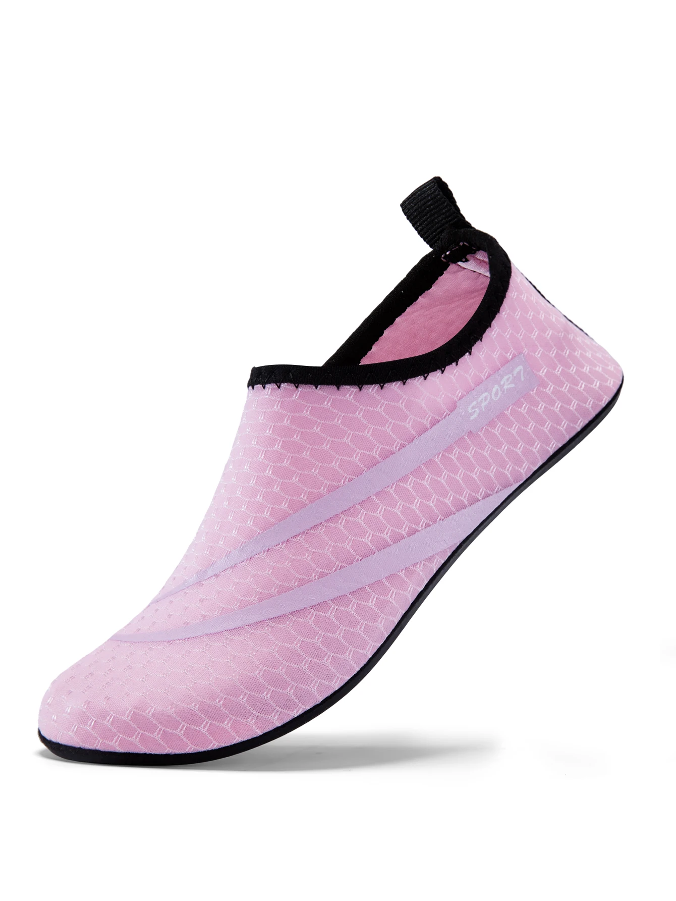 Pink Water Shoes Quick Dry Anti-slip Aqua Socks for Women Men Beach Swimming Yoga Surf Diving image 6