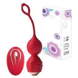 Vibrador de huevo para mujer, juguete divertido, silencioso, fuerte vibración, huevo de salto, masturbador, Yin, emperador irritante, bolas de Kegel