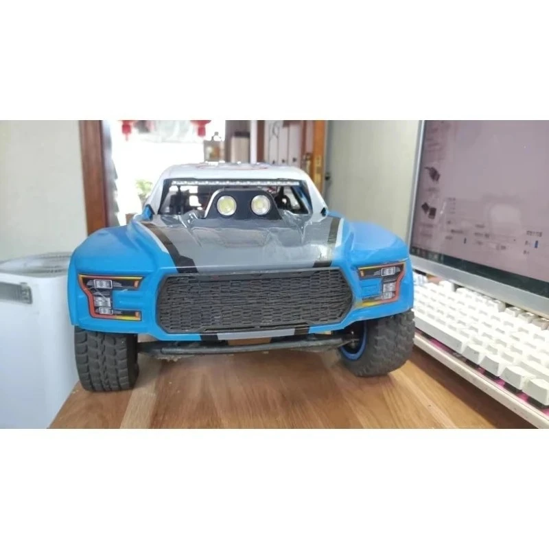 High-intensity Headlights Upgrade Kit for LOSI Baja Rey 1/10 Scale Model RTR RC 4WD Car Short-bed  Installs Without Modification