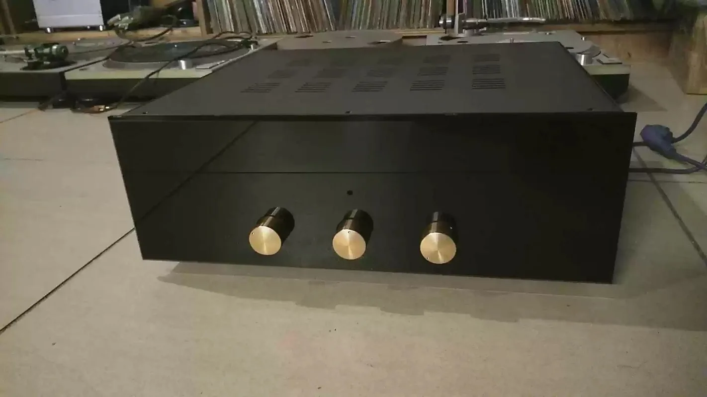 Hifi Sound Equipment Empty Housing Vacuum Tube Device Shell DIY Modifying Parts For Audio Equipment Assembly