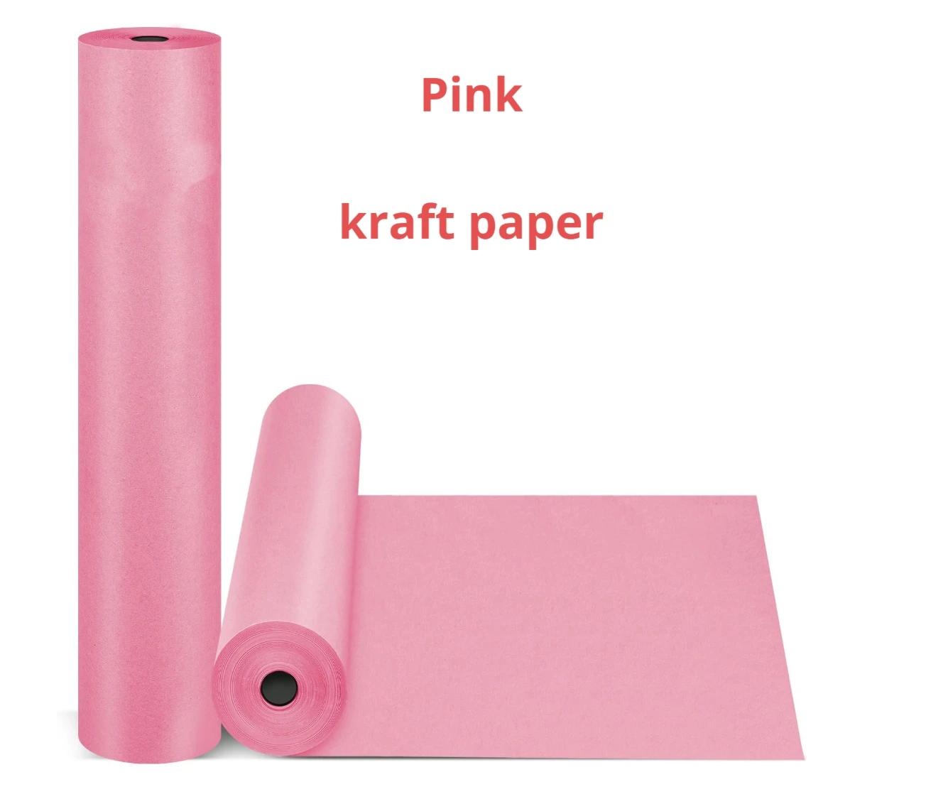 Pink Kraft Paper for transportation, gifts, process packaging, water absorption, thermal insulation, buffer