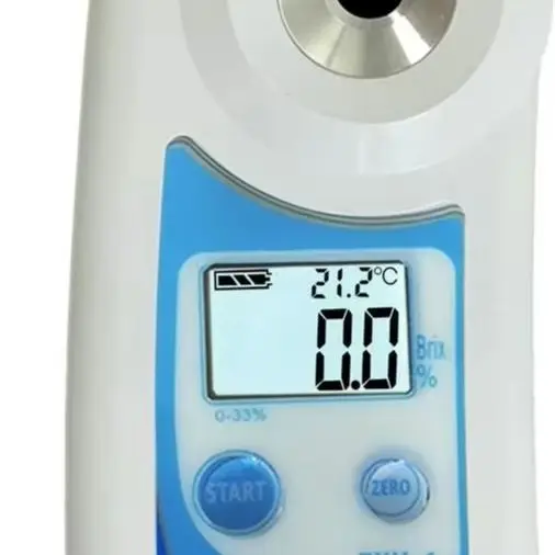 Digital Refractometer 0-93% For Brix 0-28% Salt LCD Display-ATCTypeC Rechargeable For Sugar And Salinity Testing Meter Tool