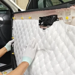 DIY Car Styling Car Sound Insulation Cotton Environmental Protection Flame Retarda Auto Soundproof Cotton Mat Auto Accessories