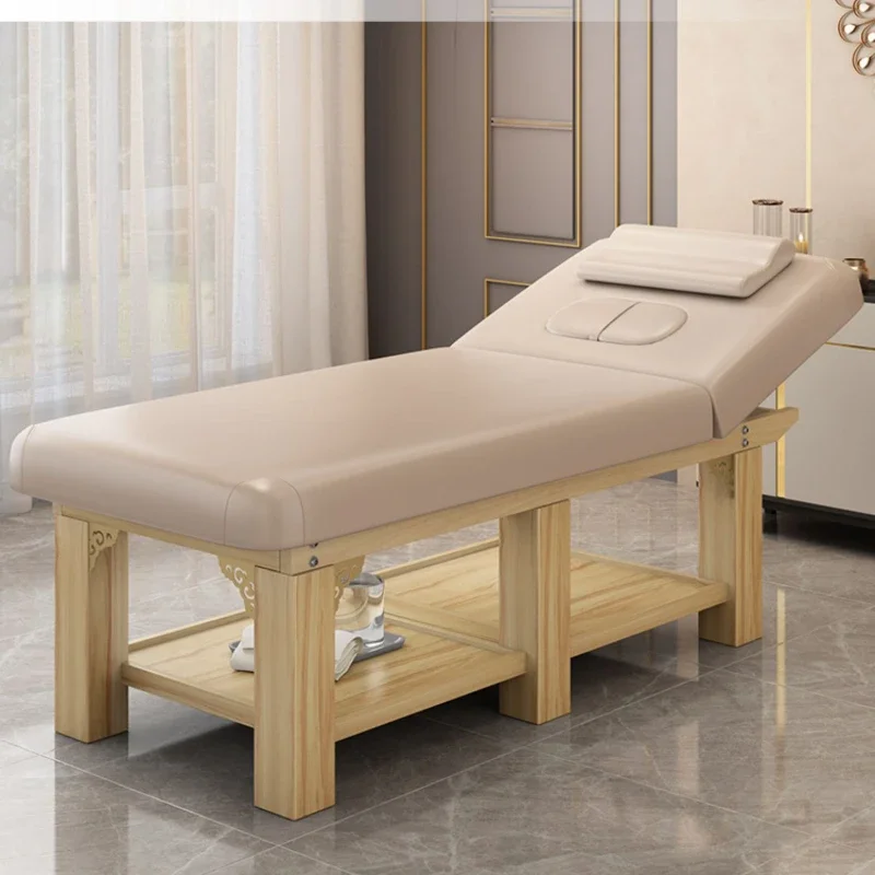 

Lash Face Spa Tattoo Massage Table Wooden Speciality Beauty Massage Bed Adjust Comfort Camilla Masaje Beauty Furniture KMMT