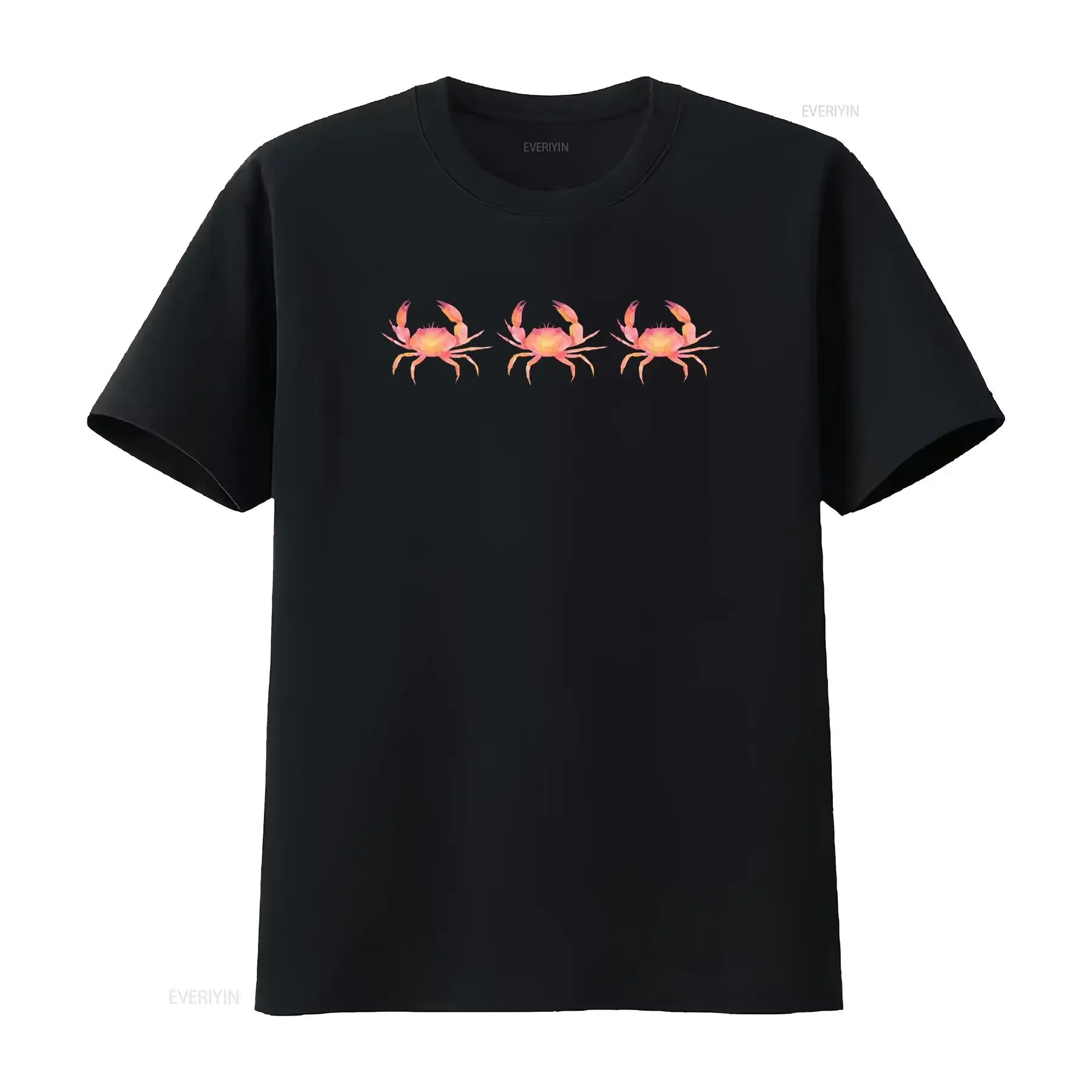 Crustaceancore T Shirt Crab Ocean Lover Nature Blush Cottagecore Nautical vintage Washed Stylish Comfortable Soft Casual homme
