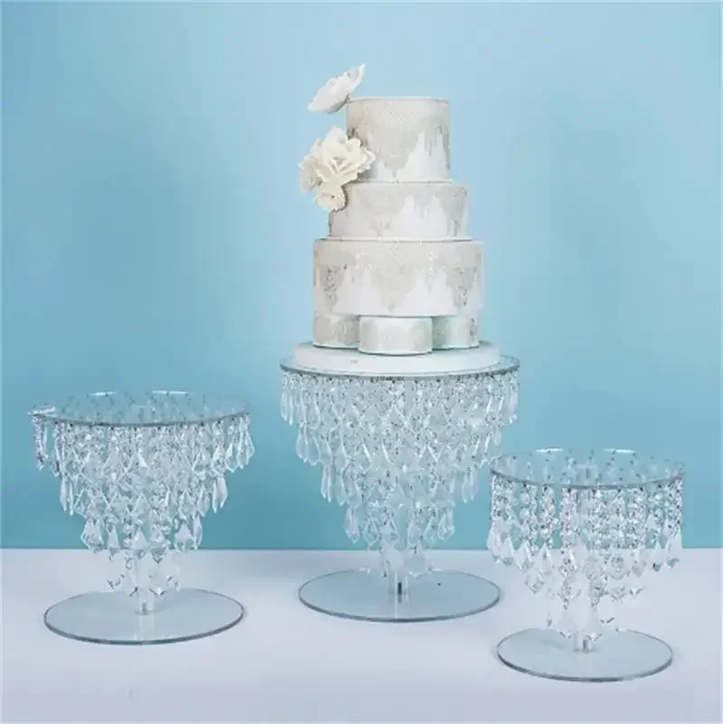 Crystal Maple Leaf Cake Stand Wedding Dessert Table Decorative Ornament Hot Sale Dessert Decorative