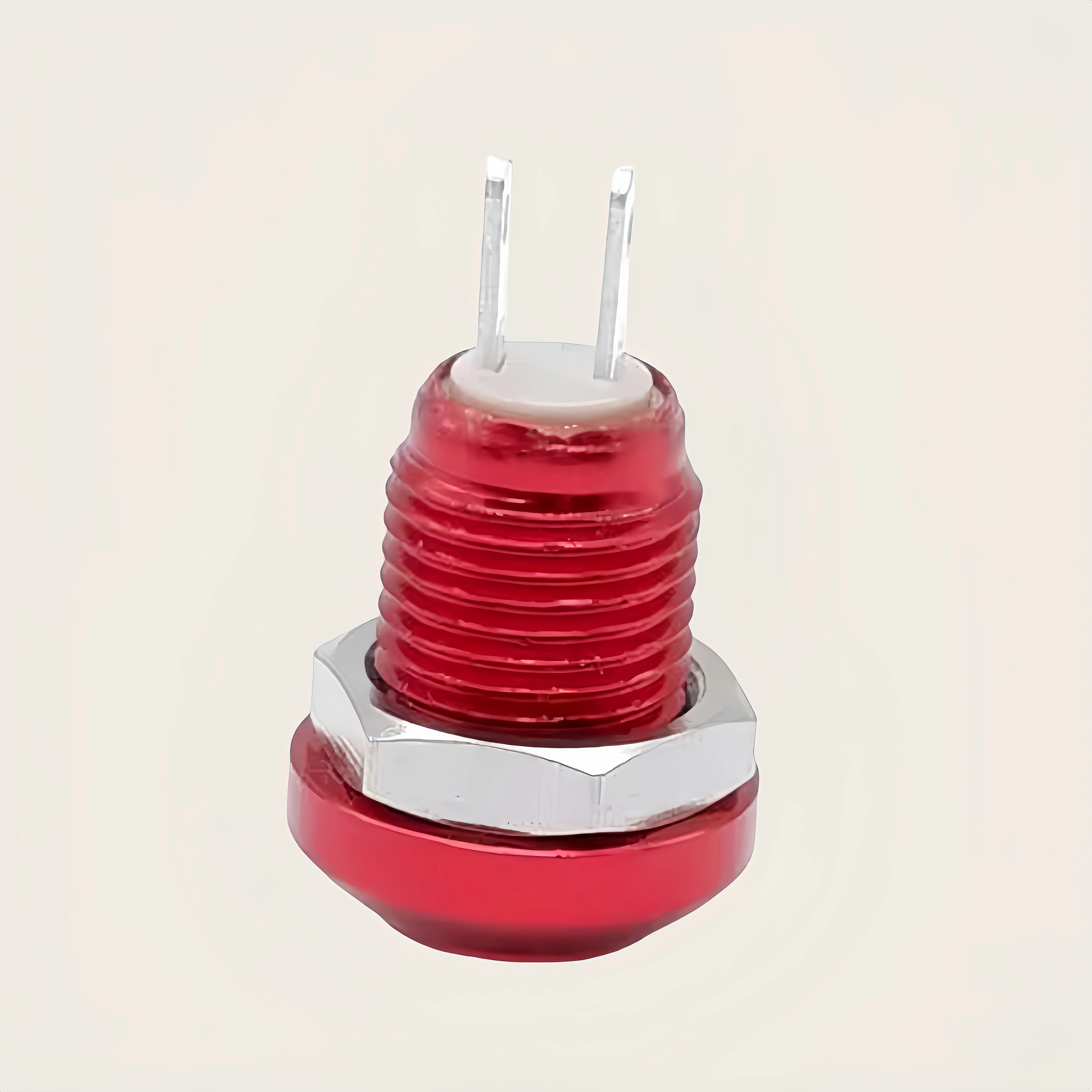 Push Button 8MM Switch Momentary Metal Horn Doorbell Bell Mini Car Auto Engine PC Power Start Starter Red Green Black Blue 1NO