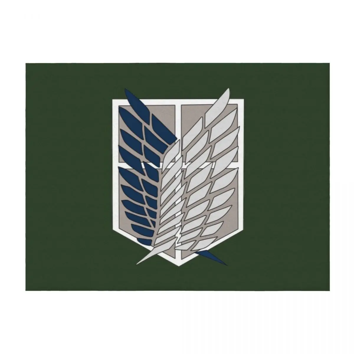 

Scout Regiment Throw Blanket blankets ands Plush Winter beds Hairys Blankets