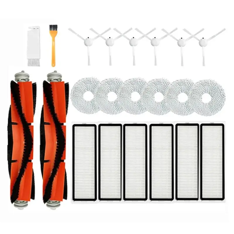 

AT14 Vacuum Accessory Kit With Main Side Brush, Hepa Filter, And Mop For Dreame L10s Ultra S10 S10 Pro Mijia Omni 1S B101CN B116