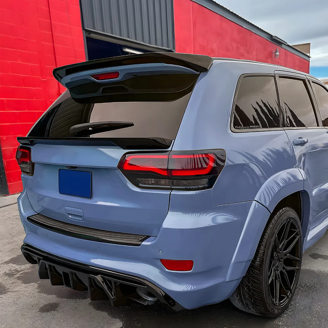 

Car Rear Spoiler Lid Wing Tail Tailgate Splitter Lip Spoilers For Jeep SRT Grand Cherokee 2012-2021 ABS Tuning Car Accessories