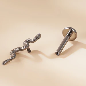 10 최고의 판매 뱀 물림 피어싱 -№10