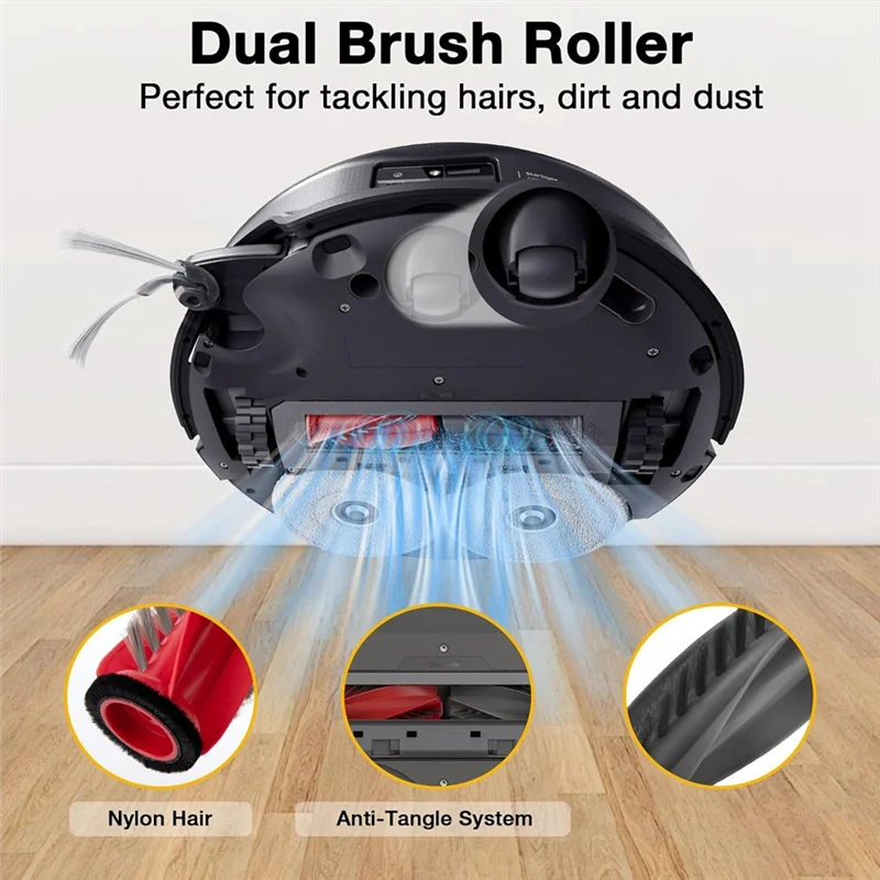 A26P Roborock Saros 10R G20s ウルトラロボット掃除機メインサイドブラシ Hepa フィルターモップ布ダストバッグ