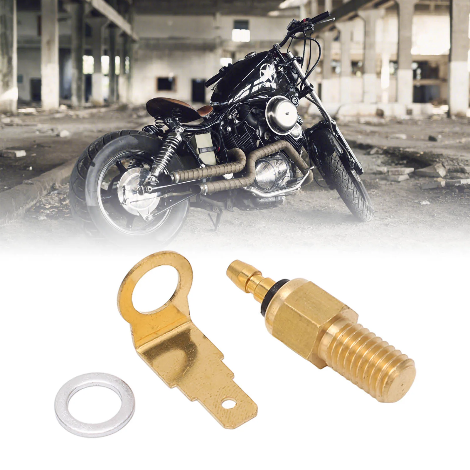 Motorcycle Metal Carburetor Heater Parts and Repair Kit Compatible with TTR50CC 2006–2011 and XVS1100 1999–2009