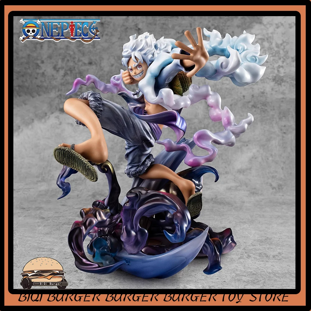 

One Piece Anime Figure Gear 5 Luffy Figures Sun God Nika Luffy Pvc Action Figurine 21cm Gk Statue Collection Model Doll Toy Gift