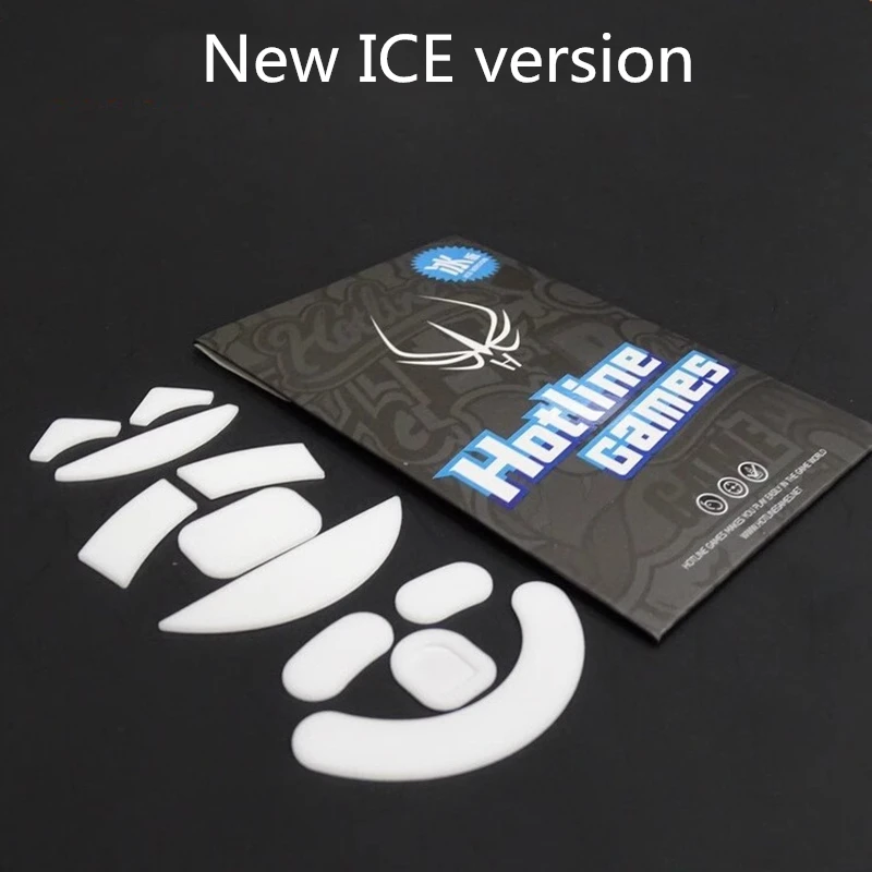 1 Pack Original Hotline Games ICE Mouse Skates For Razer Deathadder Viper V2 V3 Pro Ultimate Mini Elite Arc Design PTFE Glides