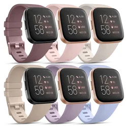 Sport Band for Fitbit Versa 1/Versa 2/Versa Lite Strap Watchband Wristband for Fitbit Versa 2 Versa SE Bands Smartwatch Bracelet