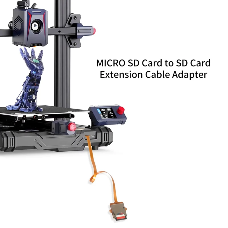 For Micro-SD TF Memory Card Kit Male To SD Female Extension Soft Flat FPC Cable Extender