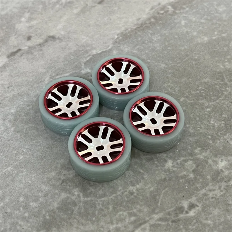 Upgraded 24mm Illuminated Racing Wheels For WLtoys 1/28 284131 K989 k969 k979 k999 P929 P939 iw04m Mosquito Car RC Car Parts