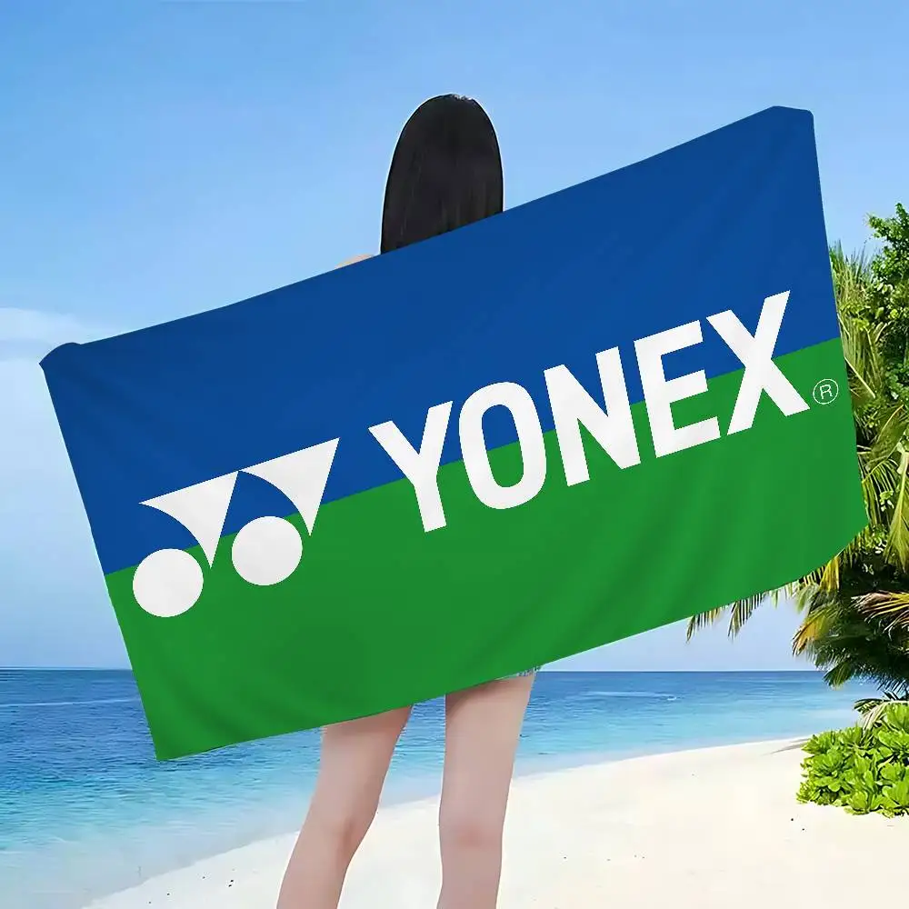 Toallas de playa grandes de microfibra Y-Yonex para bádminton, toalla de secado rápido, toallas de playa de arena, toalla de piscina para viajes, natación, piscina, Yoga