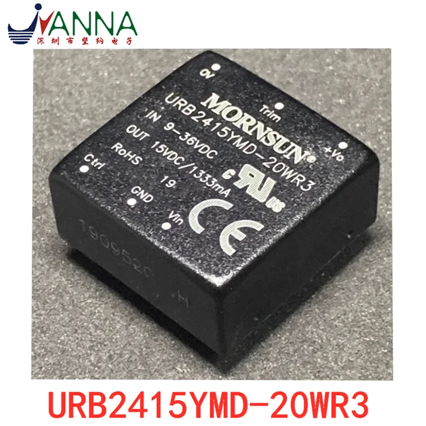 URB2415YMD-20WR3 DC-DC Power Supply 9-36V input 15V output 20W New original JSY