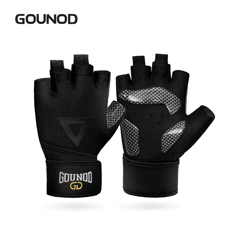AliExpress GOUNOD Gym Gloves for Men Women Fitness Weight Lifting Wristband Gloves Body Building Training Sports Exercise Cycling Glove