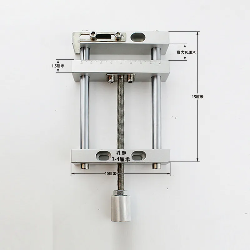 Mini Precision Bench Vise Flat Jaw Clamp For Engraving Machine Desktop Worktable Multi‑Purpose Woodwork Fixture Accessory