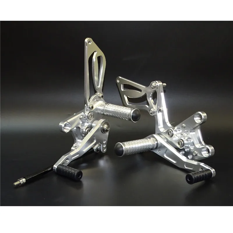 For Suzuki GSXR600 GSX-R 600 2000 2001 2002 2003 2004 2005 Adjustable Rider Rear Sets Rearset Footrest Foot Rest Pegs