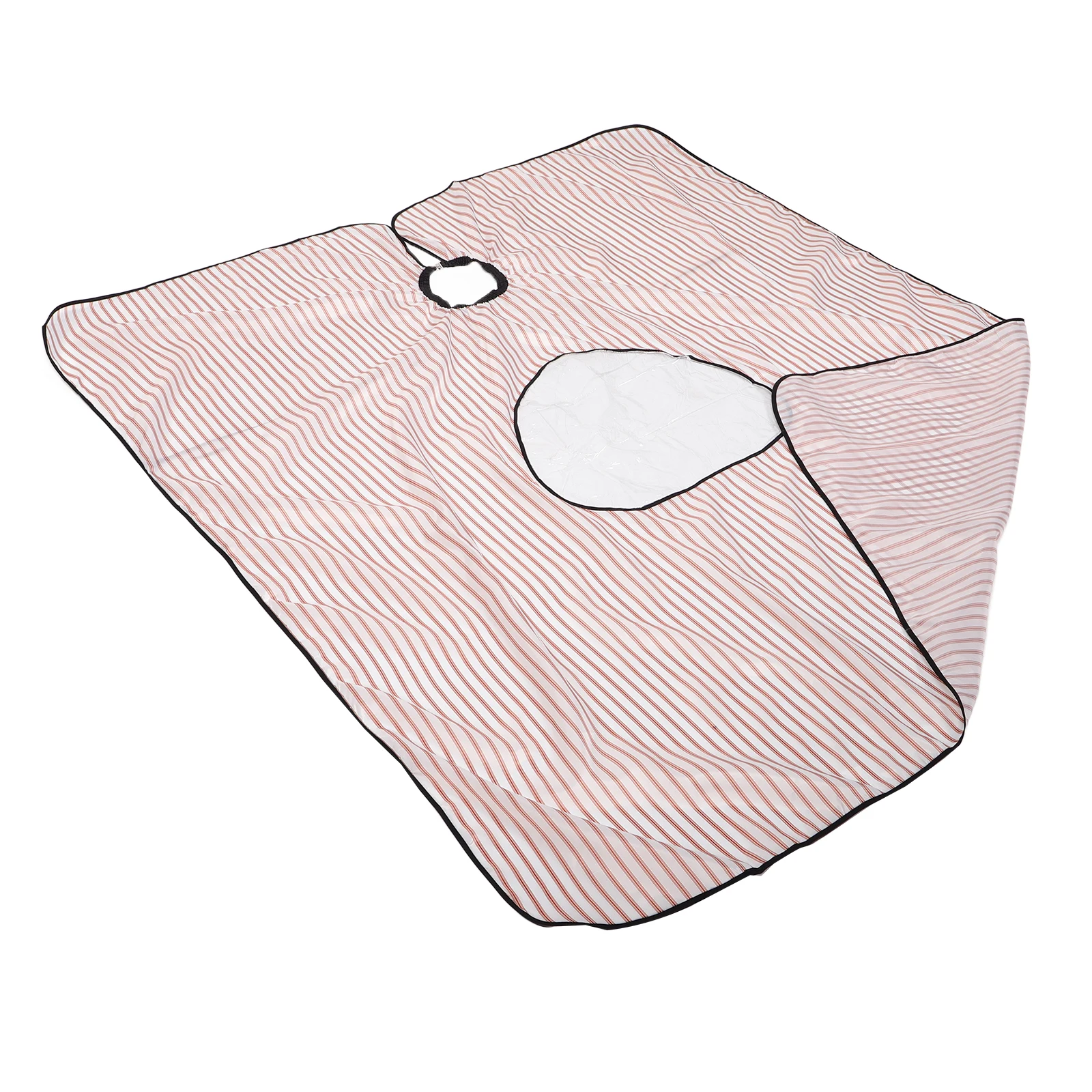 

Transparent Hairdressing Plastic Cutting Capes for Striped Barber Cape Hairstylist Salon Use Barber Aprons Haircutting