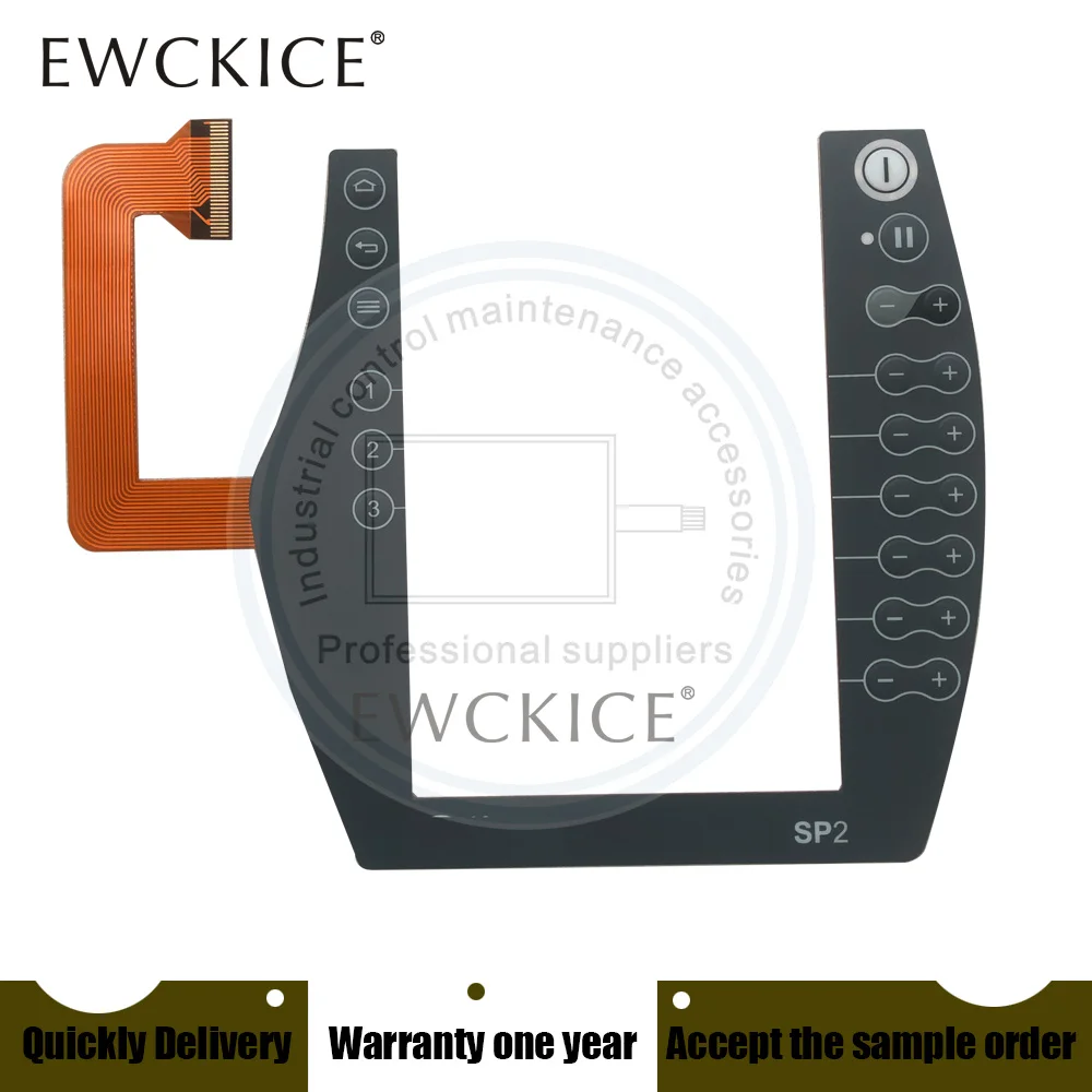 

NEW SP2 HMI SP 2 PLC Membrane Switch keypad keyboard