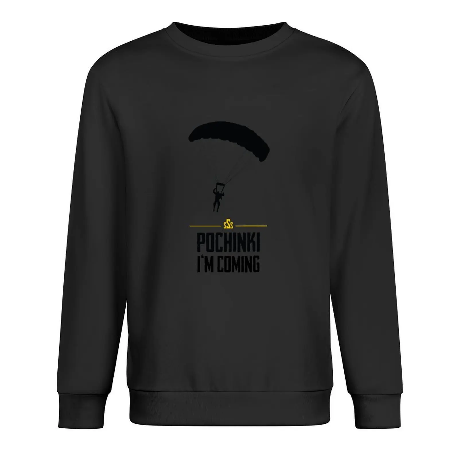 

PUBG Pochinki I'm Coming Pullover men clothing blouse men's clothes new sweatshirts