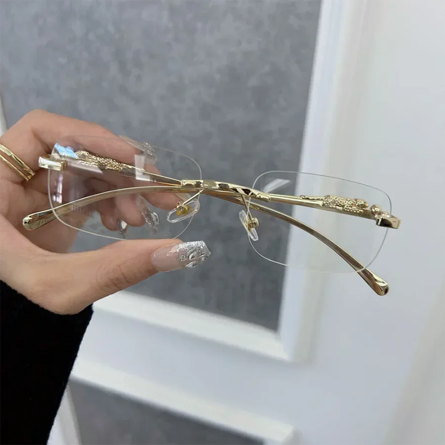 خمر مربع النظارات النساء الرجال العلامة التجارية مستطيل الرجعية النظارات الإطار الذكور واضح عدسة للجنسين في الهواء الطلق عدسة شفافة Gafas